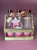 Coffret Corps & Bain Fleur de Cerisier – Gel Douche, Sels de Bain, Crème & Effervescent