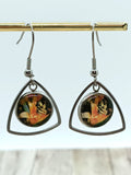 Boucles d’Oreilles Papillon Géométriques – Plusieurs Modèles | laiton | Bijoux Légers & Colorés